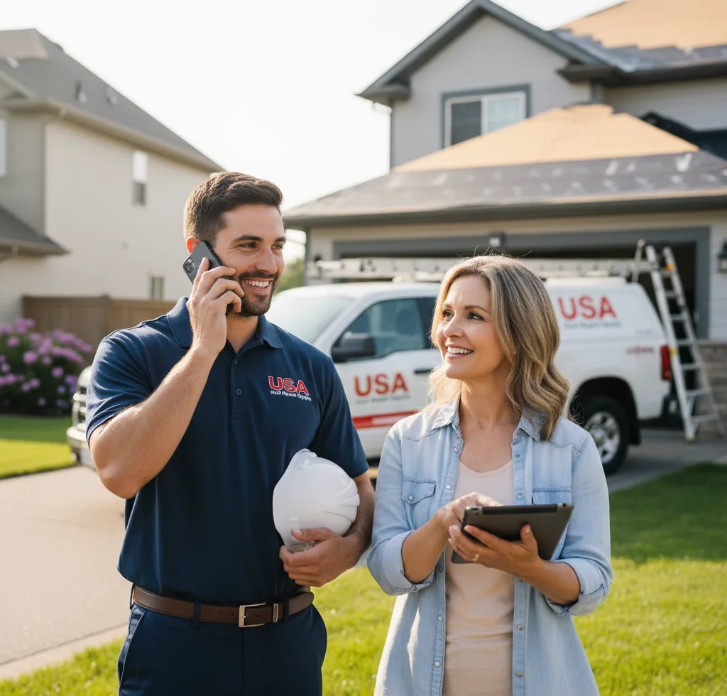 USA Roof Repair Experts customer support in Alhambra